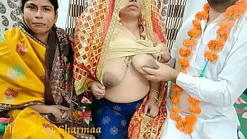 play Casal de índios sexo na primeira noite de núpcias desfruta com a sogra sexo a três